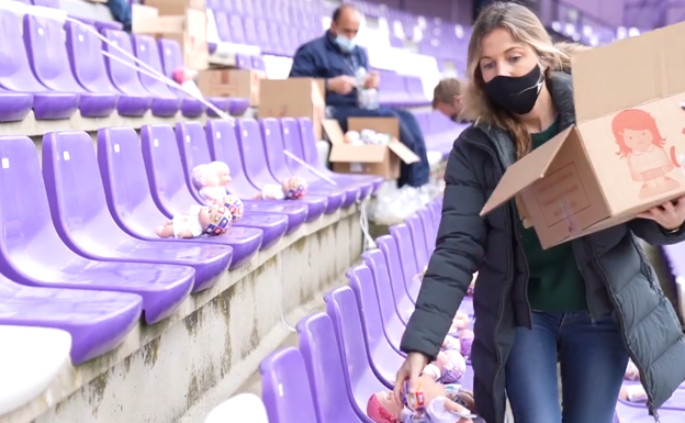 Los Baby Pelones ya están en Zorrilla para ver el Real Valladolid-Real Madrid