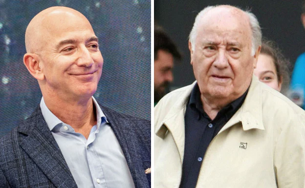 Jeff Bezos y Amancio Ortega: dos de los magnates con raíces en Valladolid