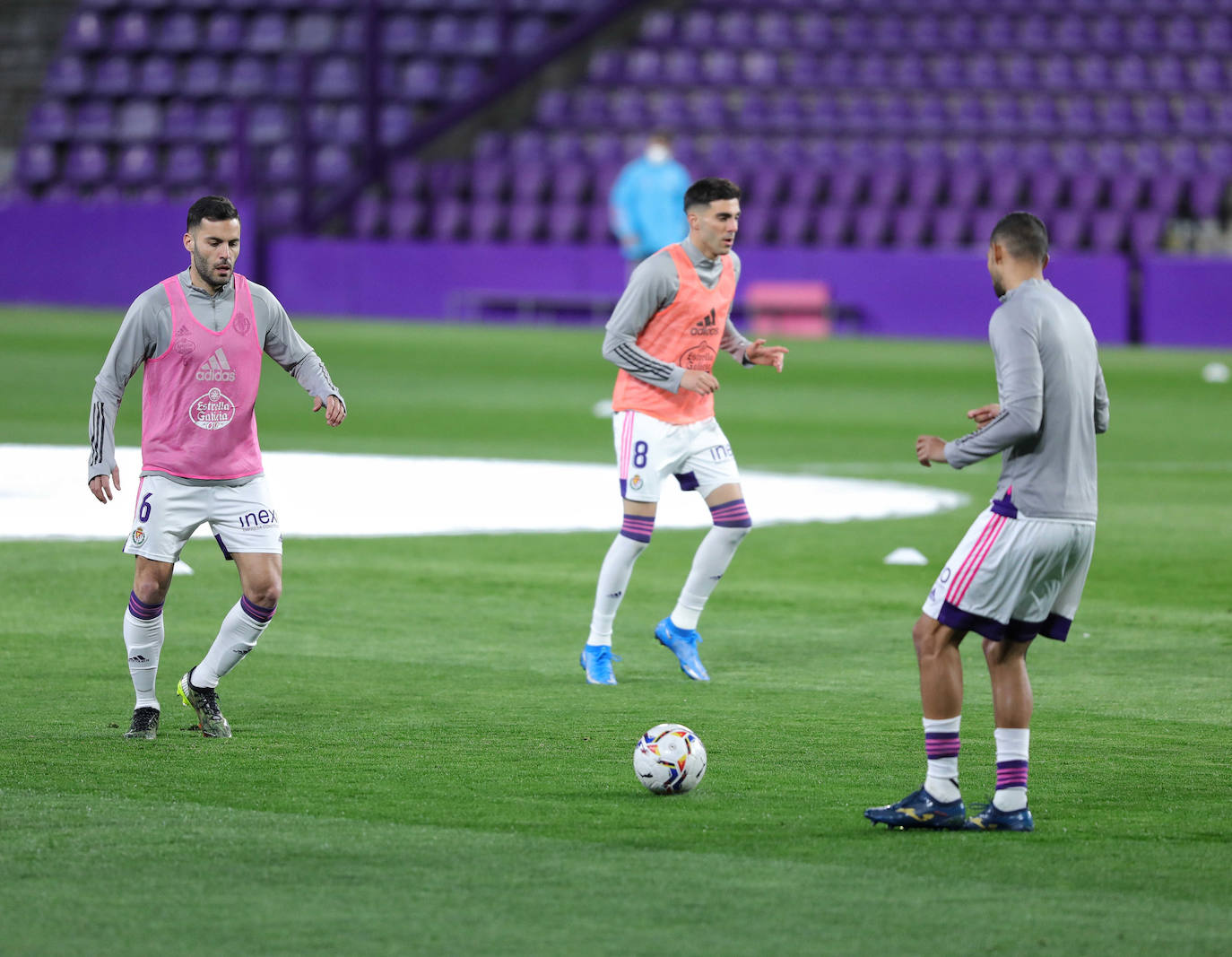 Las imágenes del enfrentamiento entre el Real Valladolid y el Real Madrid