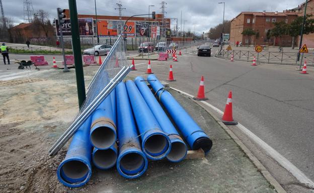 Una de cada tres tuberías de agua potable en Valladolid aún es de fibrocemento con 30 a 50 años de vida