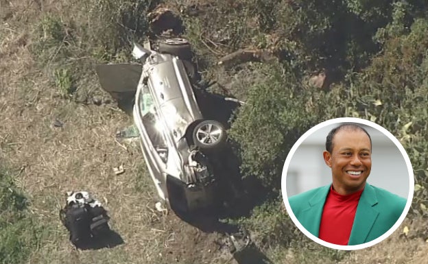 Tiger Woods sufre un grave accidente de tráfico