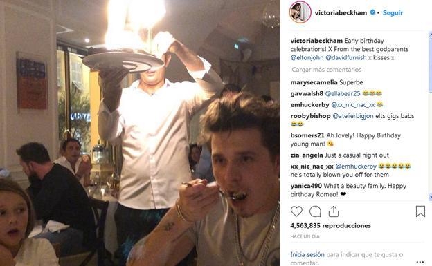 David Beckham celebra el cumpleaños de su hijo menor, saltándose las medidas Covid