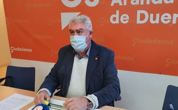 El procurador de Ciudadanos, José Ignacio Delgado, ingresado con covid en Aranda