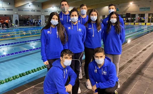 El Acuático Salamanca, subcampeón regional absoluto en Valladolid