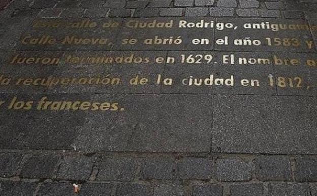 Madrid estudia alternativas al desaparecido grabado de la calle Ciudad Rodrigo