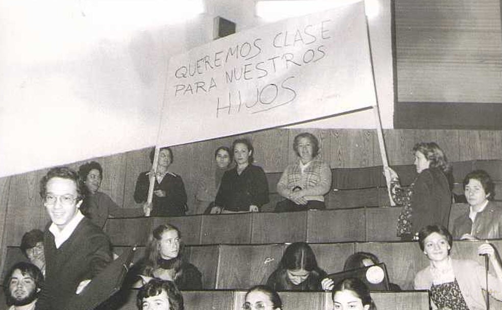 Mujeres en pie de guerra en los años 70