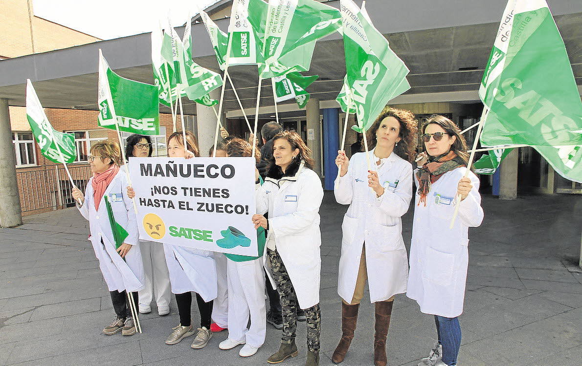 Satse critica los turnos nocturnos de enfermería a 3,6 euros la hora en el Hospital General de Segovia