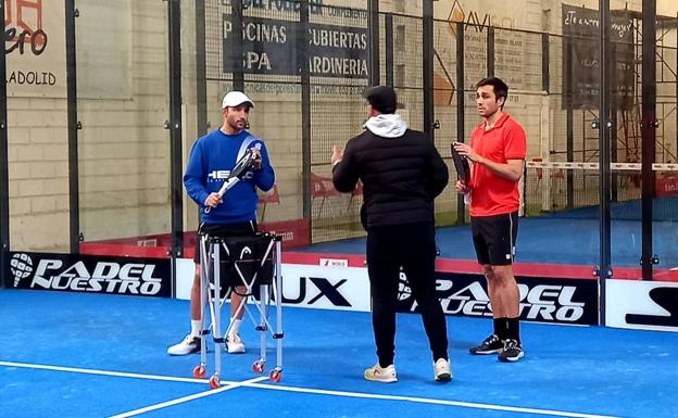 Belasteguín y Sanyo Gutiérrez velan armas en Valladolid
