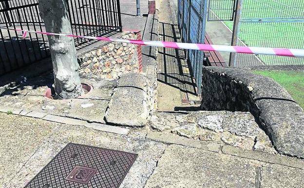 Villamuriel mejorará el itinerario peatonal entre sus zonas deportivas