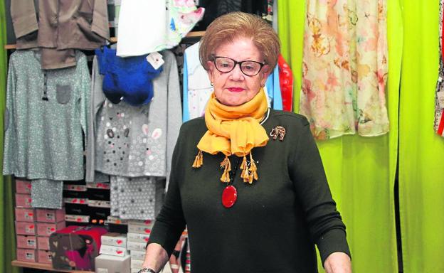 Balbina Vicente, mercera: «He aprendido más de los errores y de ahí también la capacidad de lucha»