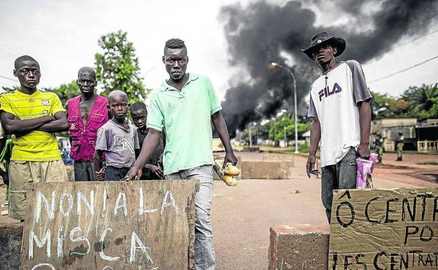 Un país hecho jirones en el corazón de África