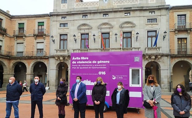 El nuevo 'Punto Violeta' de Ávila para informar sobre la violencia de género