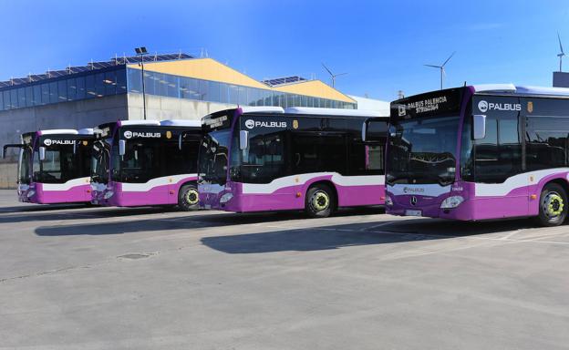 La antigüedad media de la flota de autobuses de Palencia se reduce a cinco años