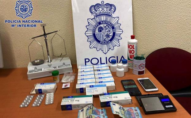 La Policía desarticula un punto de menudeo de drogas en Palencia