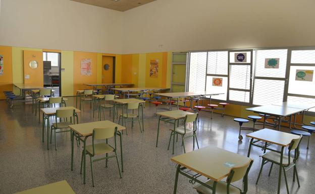 Los comedores escolares sirven 588.871 menús menos por la pandemia en Castilla y León