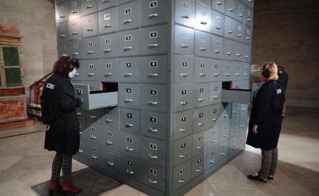 'Archivo', teatro sin actores, toma la Capilla del Museo de Escultura de Valladolid