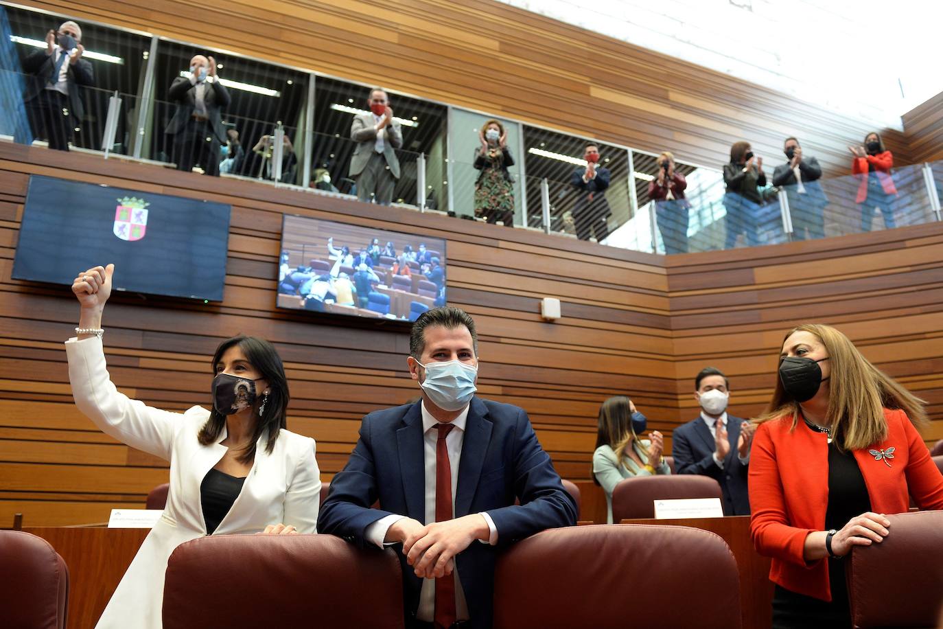 PSOE y Cs contraponen el «cambio necesario» y el «cambio que ya existe» en la presentación de la moción de censura