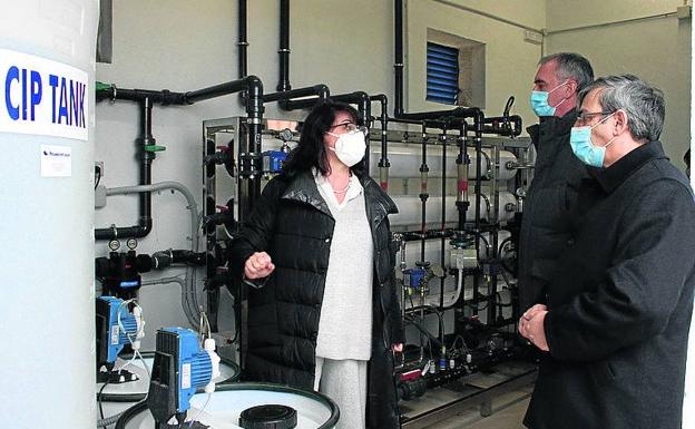 Una planta de eliminación de nitratos garantiza el consumo de agua potable en Valtiendas
