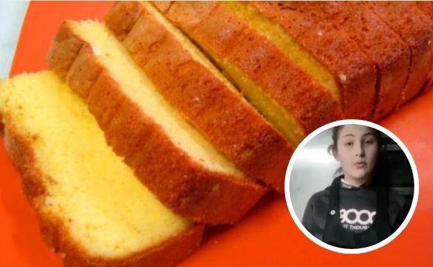 El bizcocho de mantequilla de una aspirante a chef