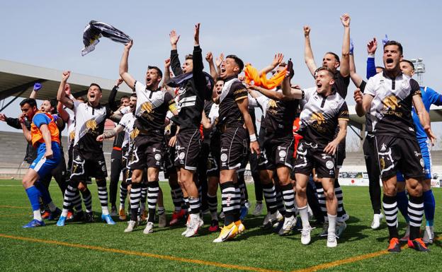 Unionistas CF celebra por todo lo alto su gran salto a la PRO