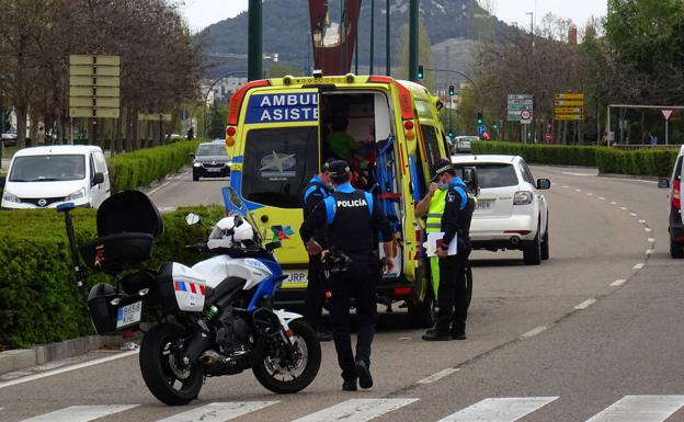 Herido grave un niño al ser atropellado cuando atravesaba corriendo el cruce de Vallsur en Valladolid