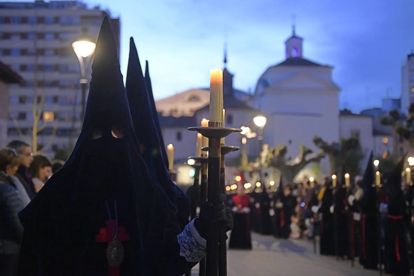 Las mejores imágenes de la procesión del Encuentro del Martes Santo en Valladolid