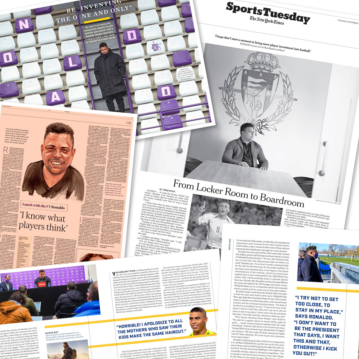 Brillo mundial para el Real Valladolid de Ronaldo