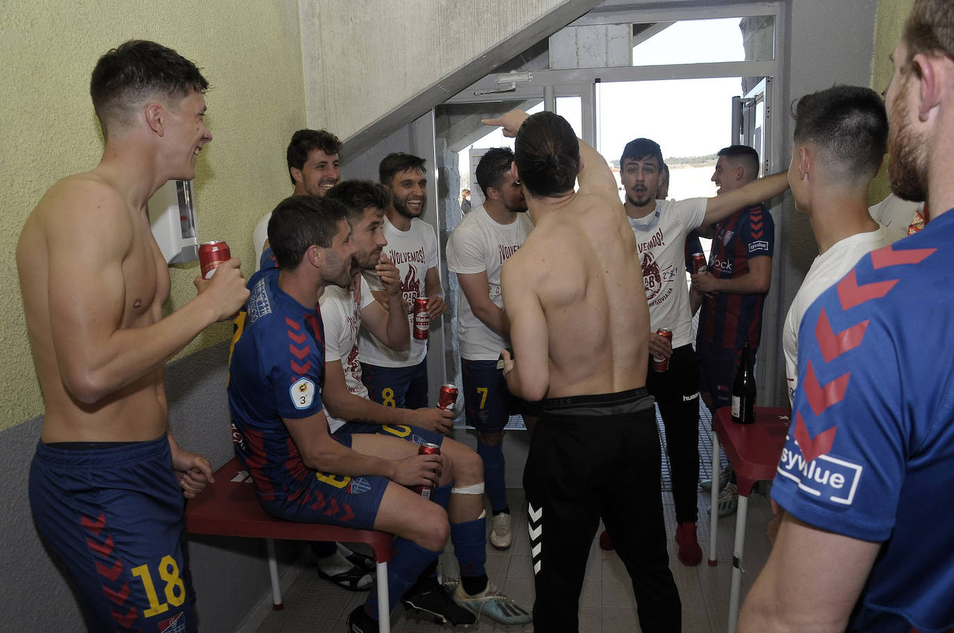 La Gimnástica Segoviana asciende de categoría tras su triunfo en León (0-2)