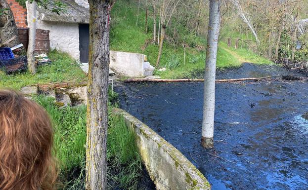 Los vecinos de Hornillos de Eresma denuncian un vertido en un arroyo que genera «olores insoportables»