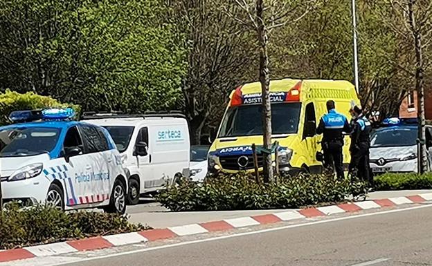 Herida una pasajera al dar un frenazo un autobús en la subida de Parquesol en Valladolid