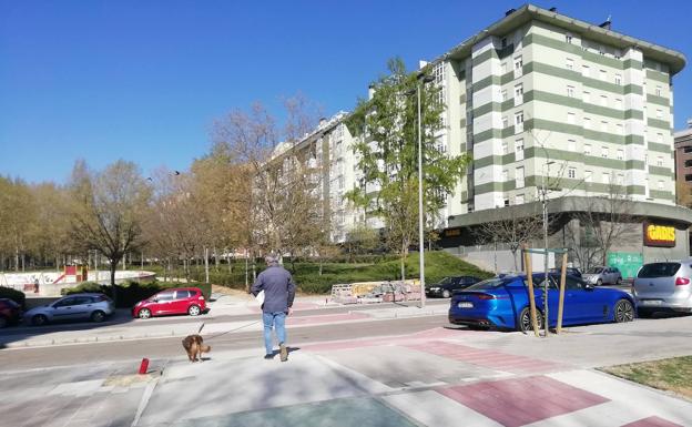 Un nuevo paso de cebra rematará las conexiones del carril bici de Parquesol
