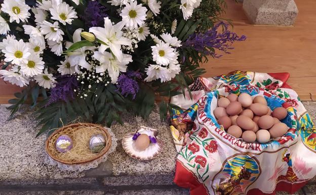 Misa por el Cristo del Socorro en Fuenterroble de Salvatierra