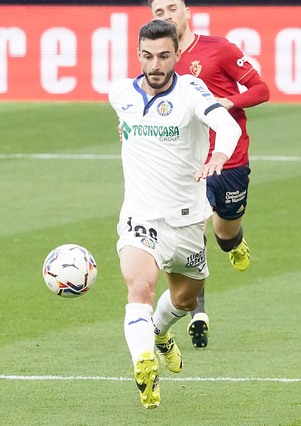 El salto del vallisoletano Juan Iglesias en el Getafe