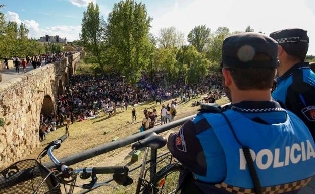 Más presencia policial el Lunes de Aguas y límite de cuatro personas por grupo