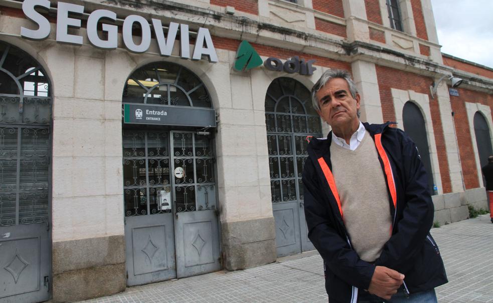 Javier García Municio, padre del joven segoviano fallecido en el descarrilamiento: «A veces me pregunto si veré el final de esta historia»