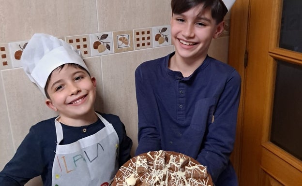 Irresistible tarta de huesitos