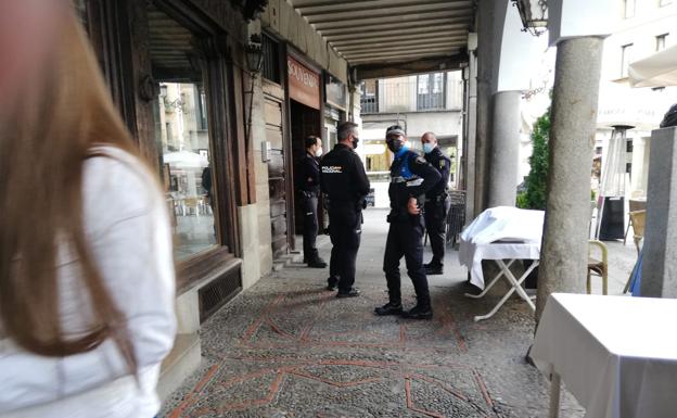 La Policía de Segovia detiene a dos hombres por violencia de género