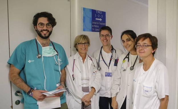 El Servicio de Hematología del Clínico de Salamanca mejora sus cifras de trasplantes pese a la pandemia