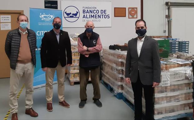 El Colegio de Ingenieros Técnicos de Obras Públicas de Castilla y León dona 3.000 euros a los Bancos de Alimentos