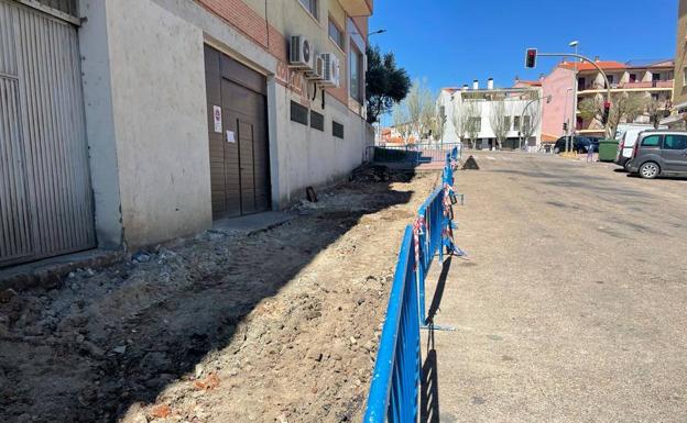 El Ayuntamiento de Alba de Tormes renueva la calle Matadero