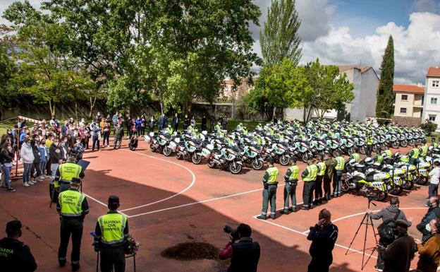 La Guardia Civil homenajea en Ciudad Rodrigo a los agentes fallecidos