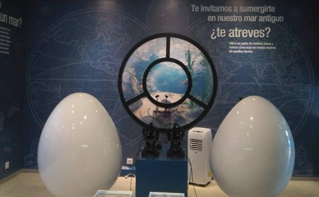 La sala principal del Centro de los Fósiles de Monsagro será pronto una realidad