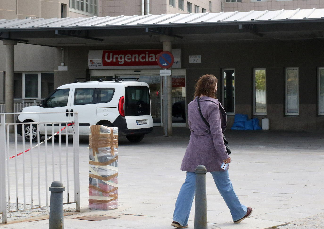El Hospital General de Segovia registra su primer día sin ingresos por covid del mes de abril