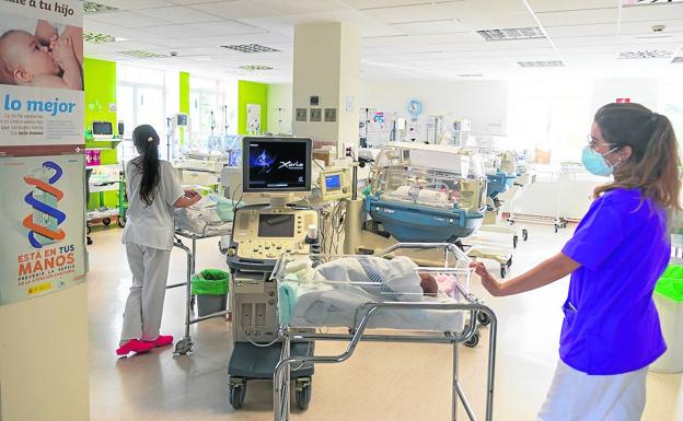 Los ingresos de menores por covid en el Río Carrión no llegan a la docena en 13 meses