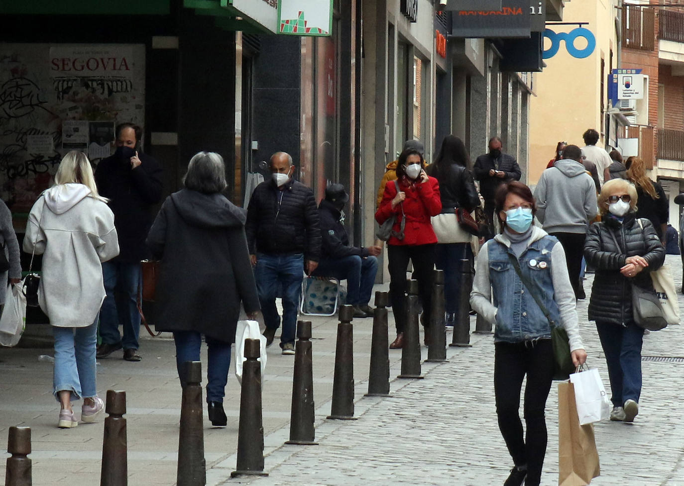 Bajan los positivos por covid en Segovia pero aumenta la presión en el Hospital General