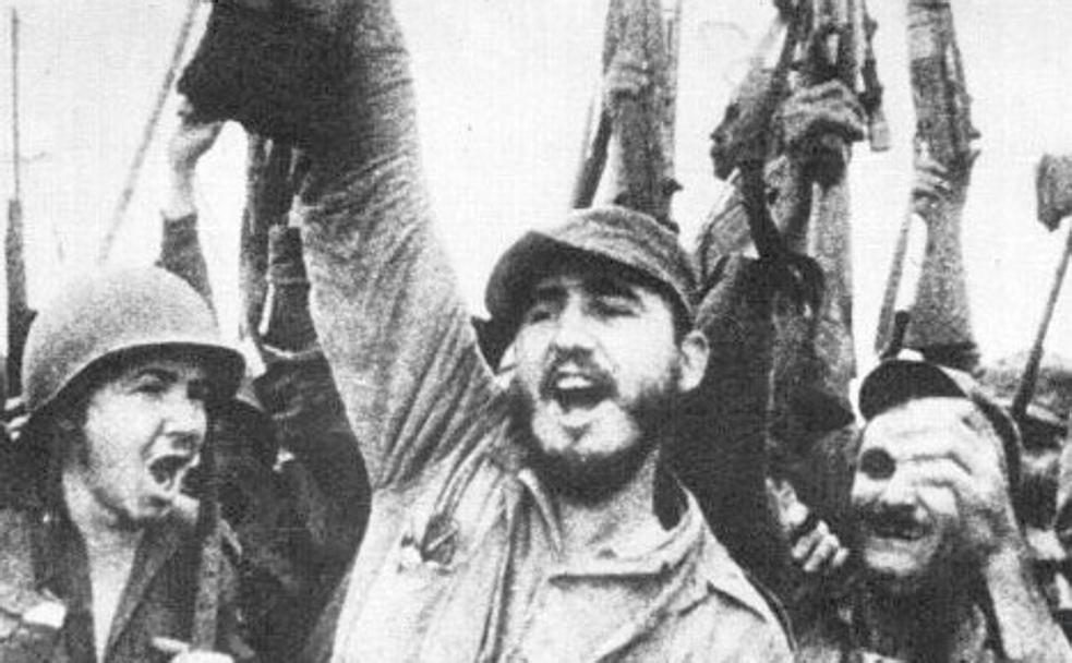 1959: Fidel Castro lidera la revolución cubana