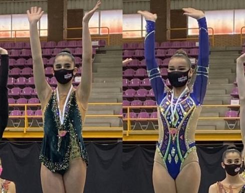 Destacada actuación del Rítmica Salamanca en la Liga Autonómica de Gimnasia en su circuito absoluto
