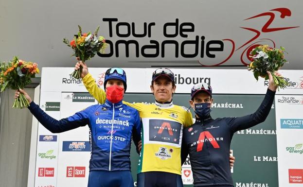 Geraint Thomas gana la Vuelta a Romandía