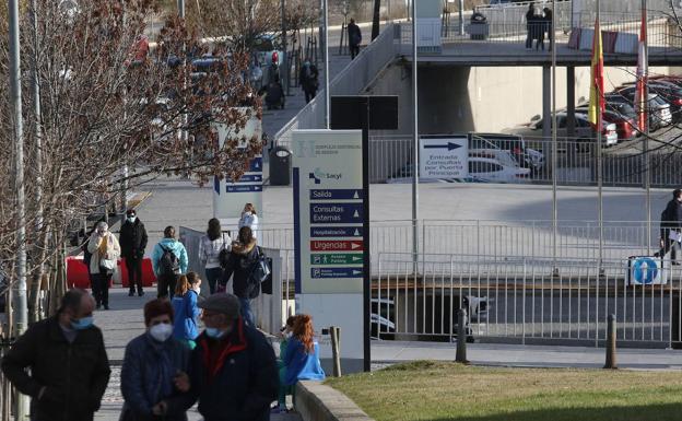 Los ingresos por covid en el Hospital de Segovia bajan a niveles de hace un mes