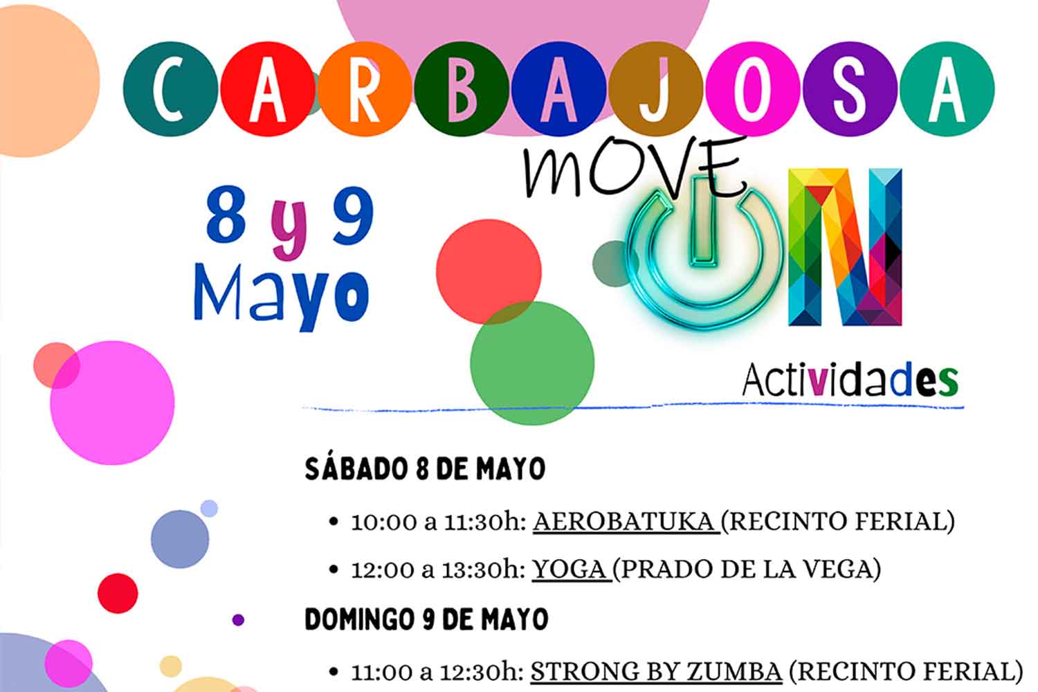 Vuelve 'Carbajosa Move On' con actividades deportivas para todos los públicos